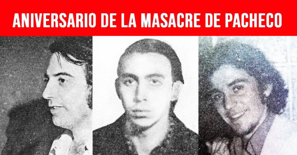 Aniversario de la Masacre de Pacheco