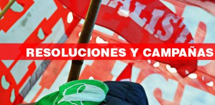 Resoluciones y campañas