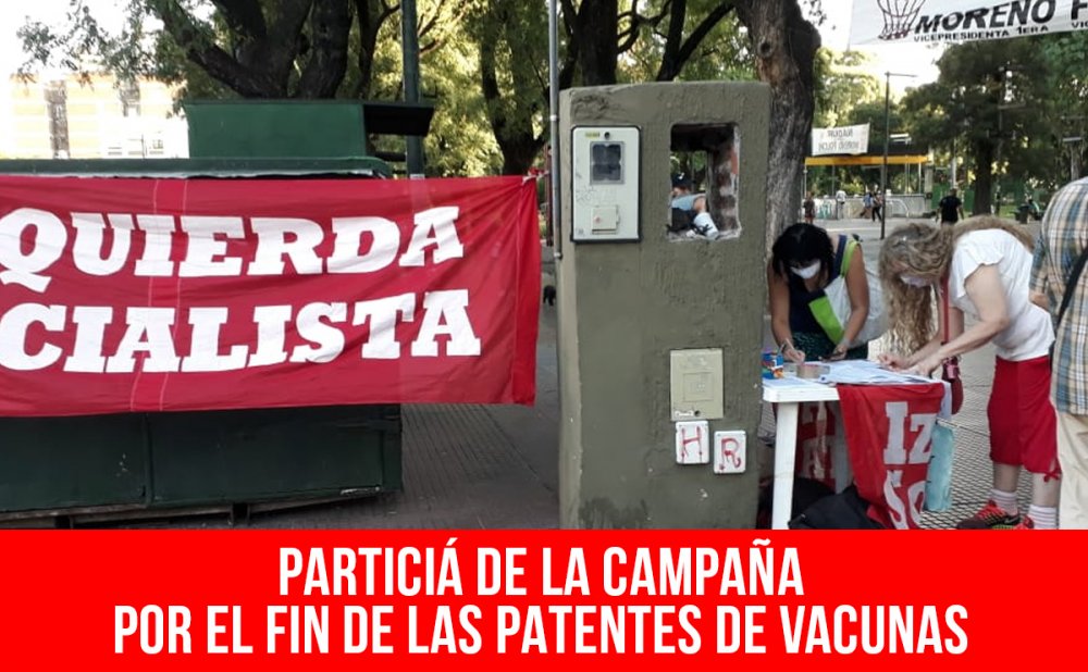 Participá de la campaña por el fin de las patentes de vacunas