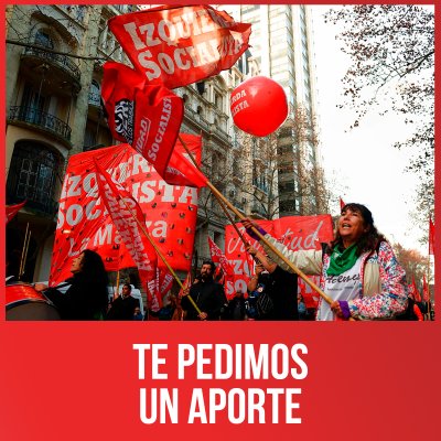 Te pedimos un aporte