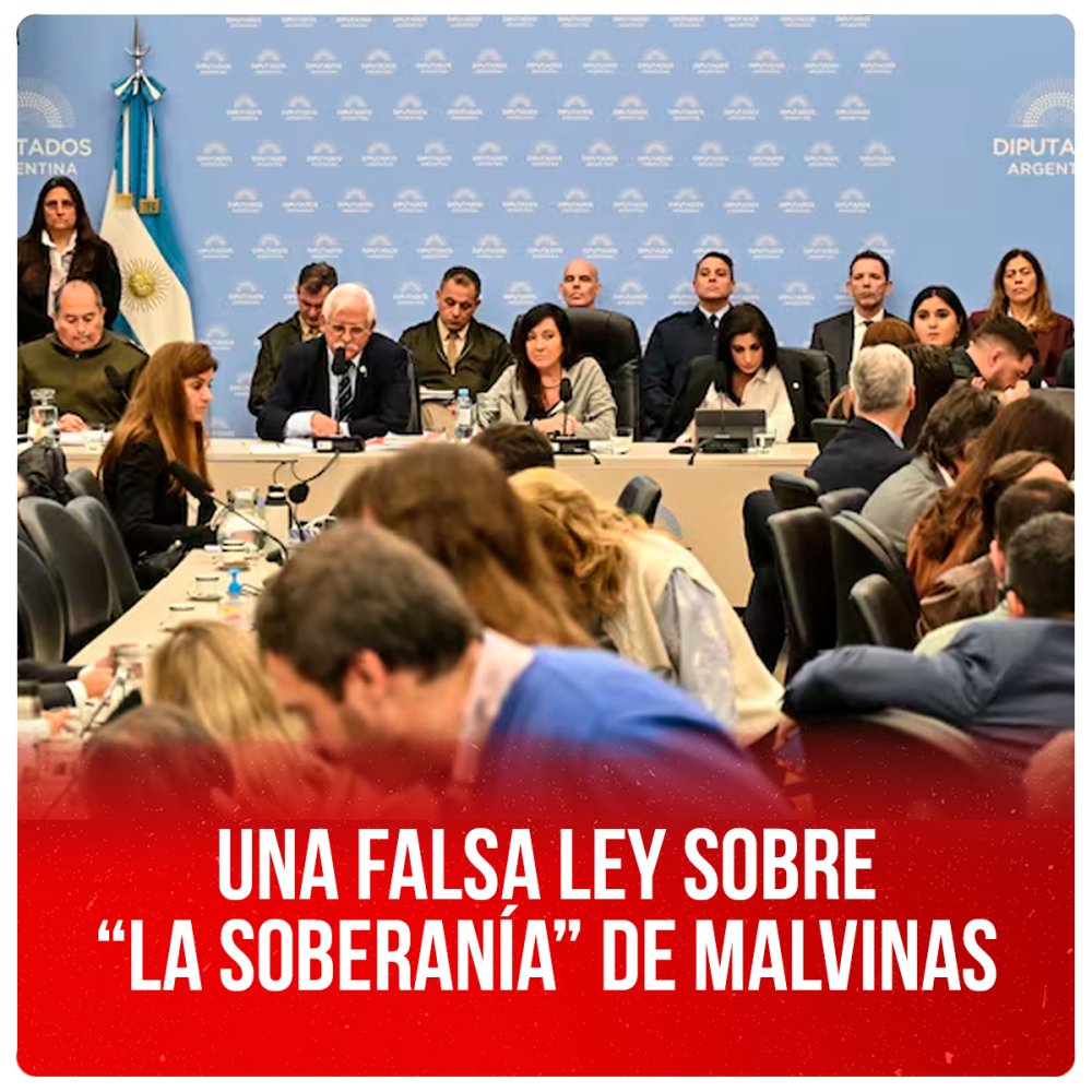 Una falsa ley sobre “la soberanía” de Malvinas