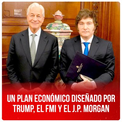 Un plan económico diseñado por Trump, el FMI y el J.P. Morgan