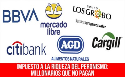 Impuesto a la riqueza del peronismo: los multimillonarios que no pagan