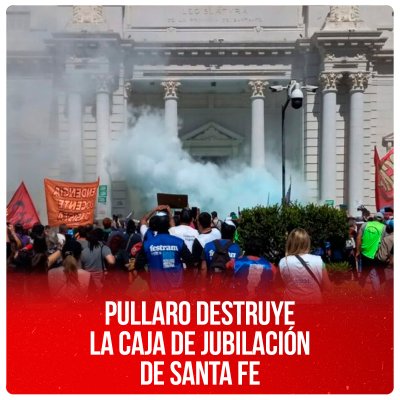 Pullaro destruye la Caja de Jubilación de Santa Fe