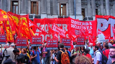 Importante acto FIT-Unidad contra el proyecto para pagar la deuda