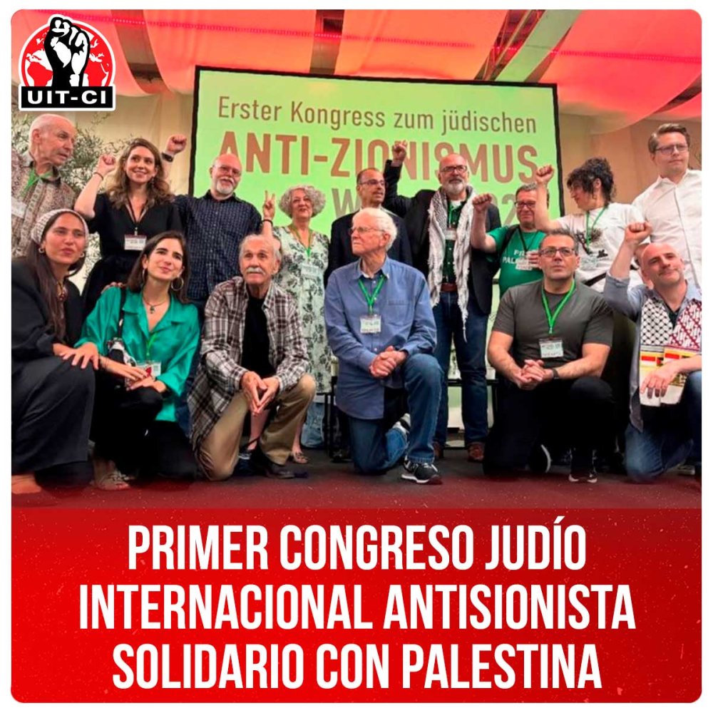 Primer Congreso judío internacional antisionista solidario con Palestina