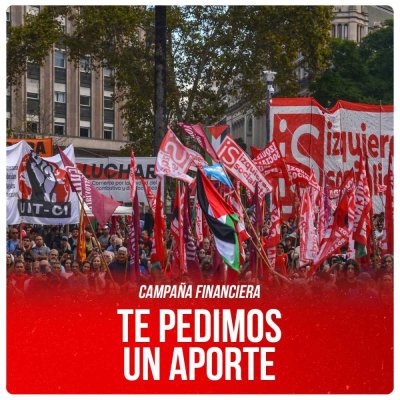 Campaña financiera / Te pedimos un aporte