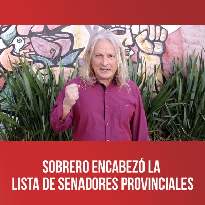 Sobrero encabezó la lista de senadores provinciales