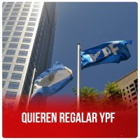 Quieren regalar YPF