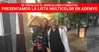Se fortalece el sindicalismo combativo: Presentamos la Lista Multicolor en Ademys