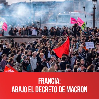 Francia: Abajo el decreto de Macron