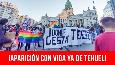 ¡Aparición con vida ya de Tehuel!