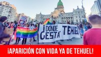 ¡Aparición con vida ya de Tehuel!