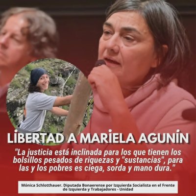 Basta de presos por tenencia de cannabis / Diputada Schlotthauer visitará a Mariela Agunín y exige su libertad