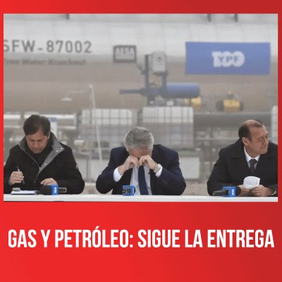 Gas y petróleo: sigue la entrega