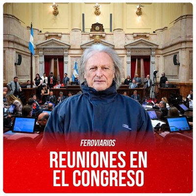 Ferrocarriles / Reuniones en el Congreso