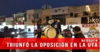 Neuquén: Triunfó la oposición en la UTA