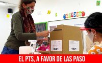 El PTS, a favor de las PASO