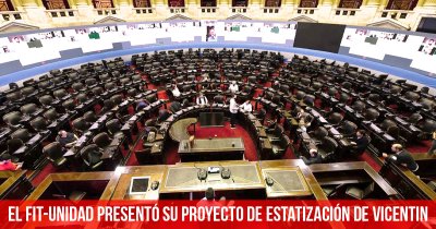 El FIT-Unidad presentó su proyecto de estatización de Vicentin
