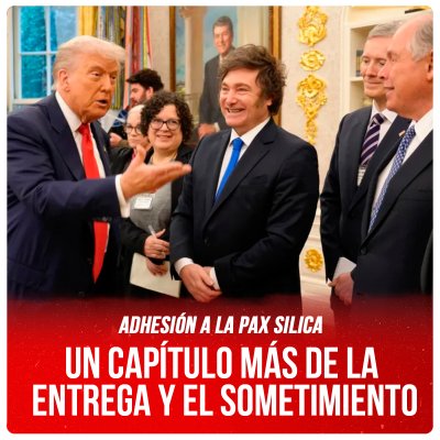 Adhesión a la Pax Silica / Un capítulo más de la entrega y el sometimiento
