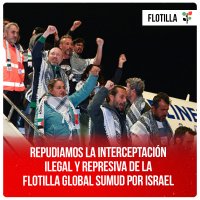 Repudiamos la interceptación ilegal y represiva de la Flotilla Global Sumud por Israel