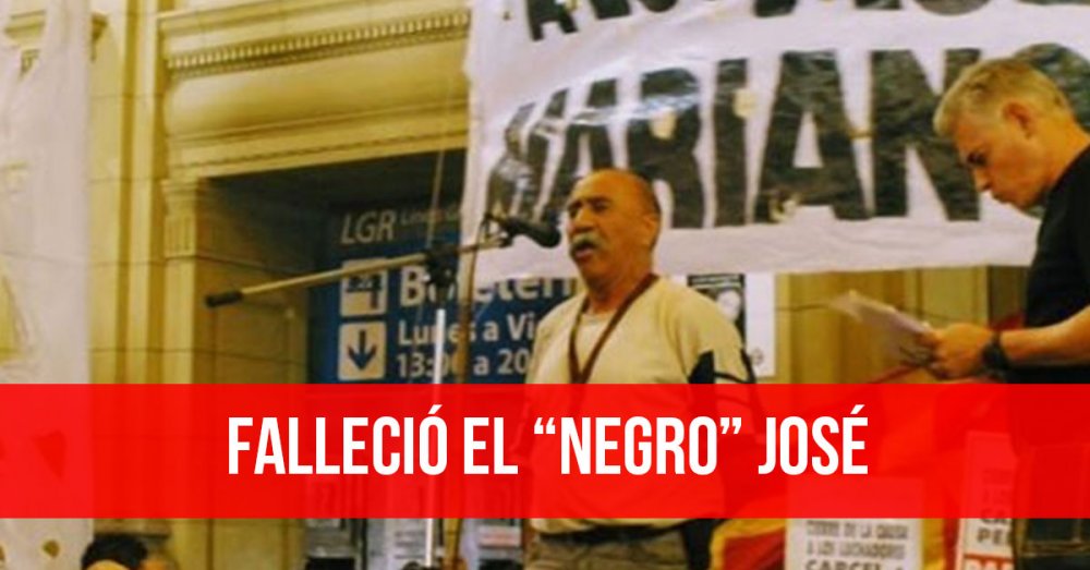 Falleció el “Negro” José