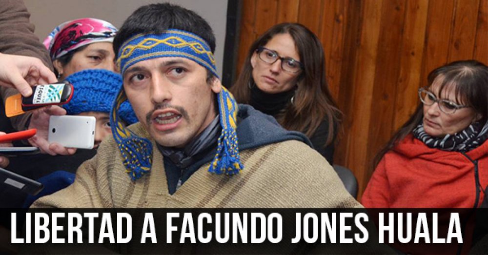 Libertad a Facundo Jones Huala