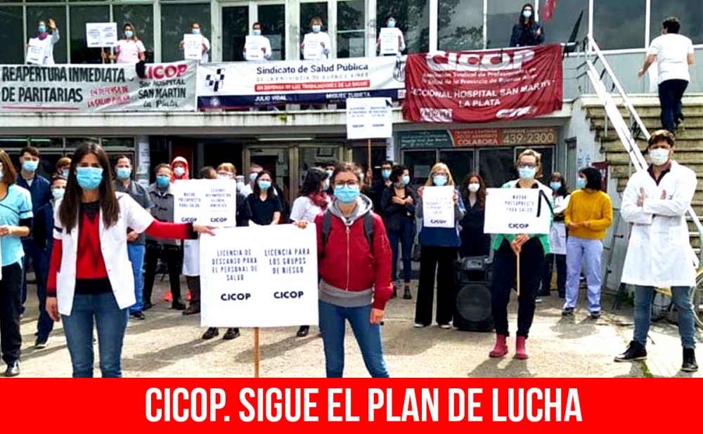 Cicop. Sigue el plan de lucha