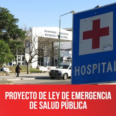 Proyecto de ley de emergencia de salud pública