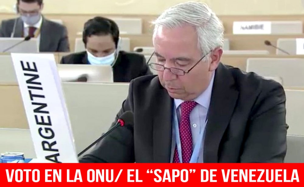 Voto en la ONU/ El “sapo” de Venezuela