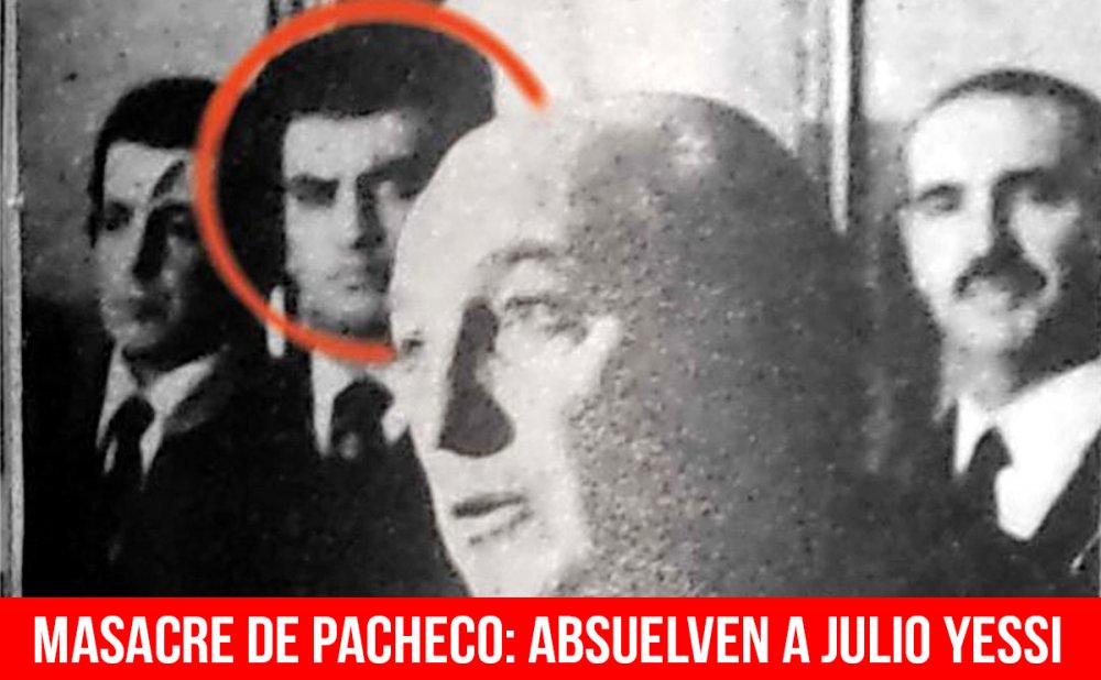 Masacre de Pacheco: absuelven a Julio Yessi