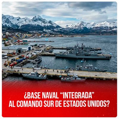 ¿Base naval “integrada” al Comando Sur de Estados Unidos?