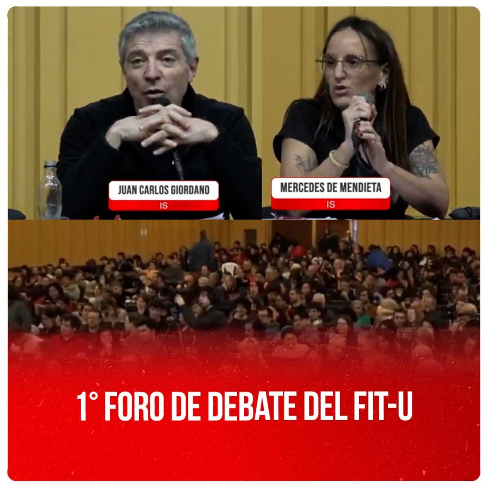 1° Foro de debate del FIT-U