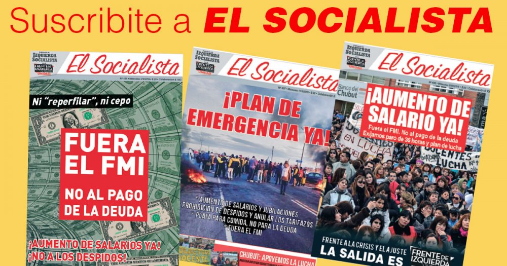 Suscribite a EL SOCIALISTA