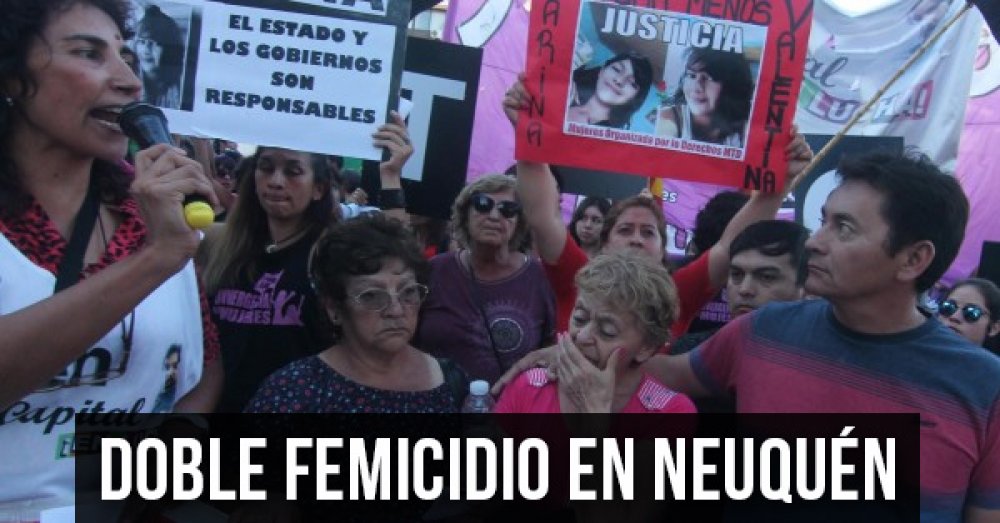 Doble femicidio en Neuquén
