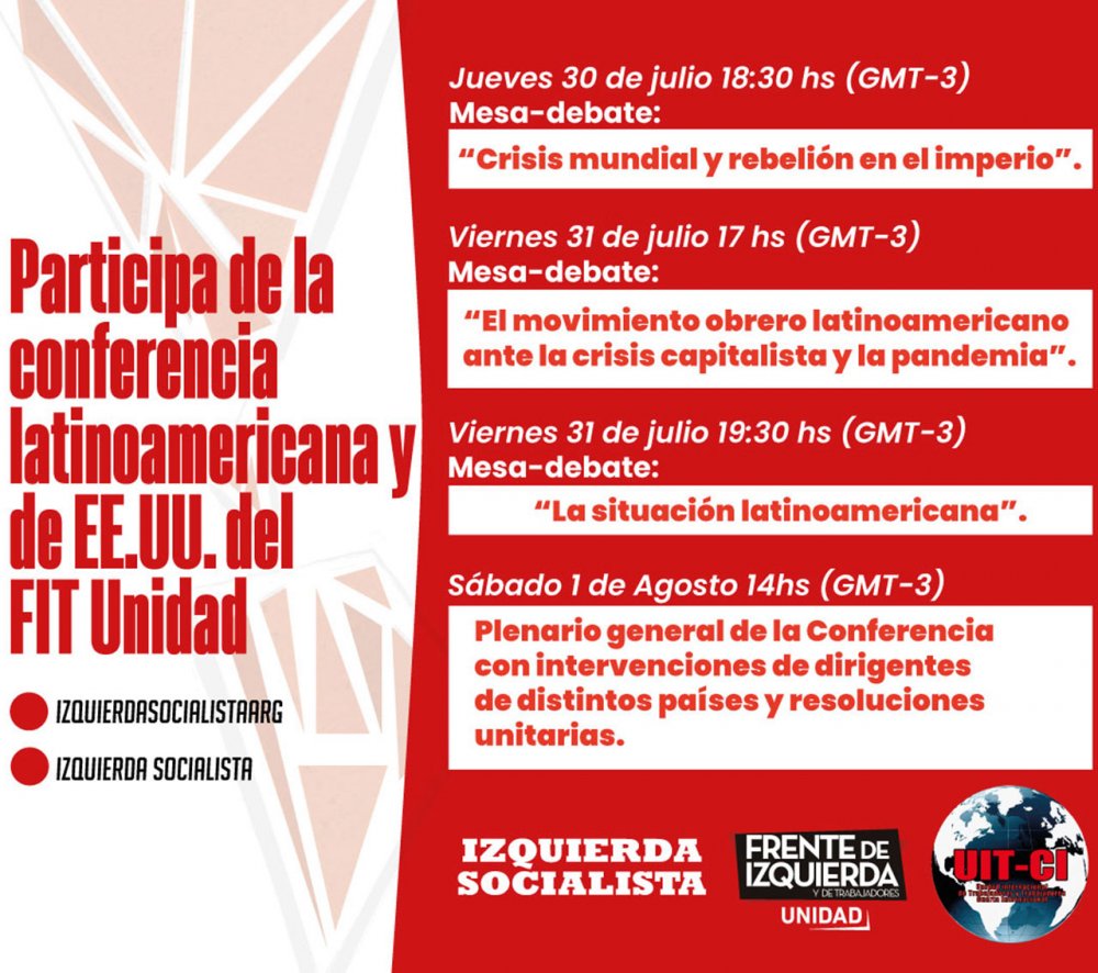 Cronograma de la conferencia