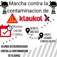 24/08, Marcha de Obelisco a Acumar - Diputado Giordano: “Klaukol mata y los gobiernos son cómplices”
