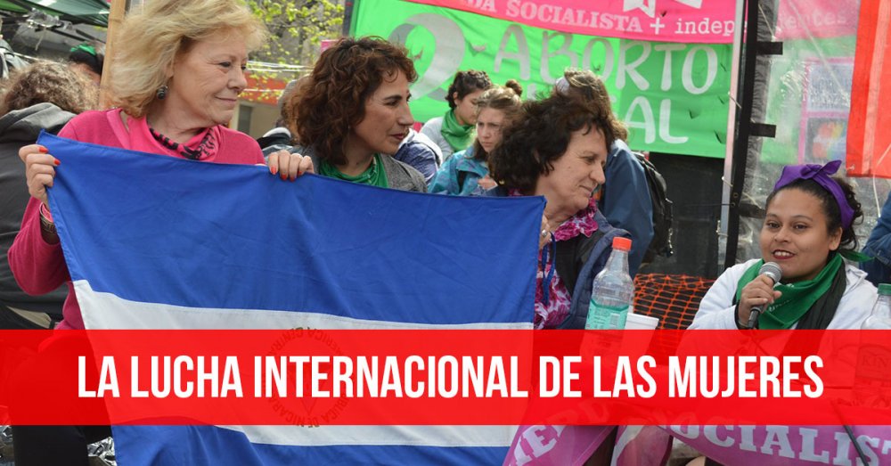 La lucha internacional de las mujeres
