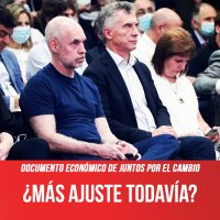 Documento económico de Juntos por el Cambio / ¿Más ajuste todavía?