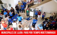 Municipales de Luján. Paro por tiempo indeterminado