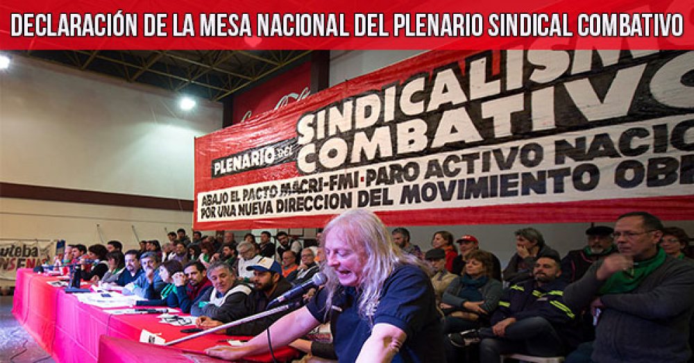 Ante los anuncios de Macri-Dujovne ¡Paro activo nacional de 36 horas, ya! Para derrotar el ajuste de Macri, el FMI y los gobernadores. No al pago de la deuda externa