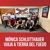 Mónica Schlotthauer viaja a Tierra del Fuego