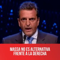 Massa no es alternativa frente a la derecha