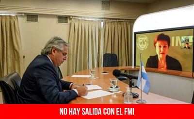 No hay salida con el FMI