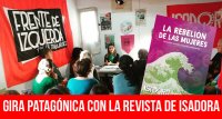 Gira patagónica con la revista de Isadora