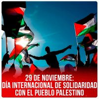 29 de noviembre: día internacional de solidaridad con el pueblo palestino