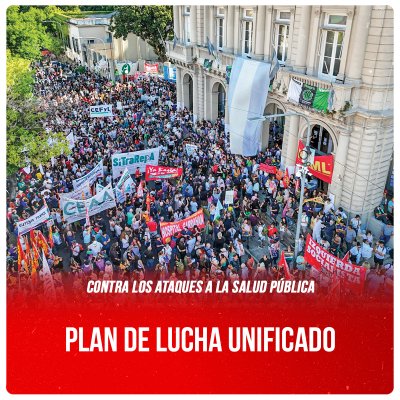 Contra los ataques a la salud pública / Plan de lucha unificado