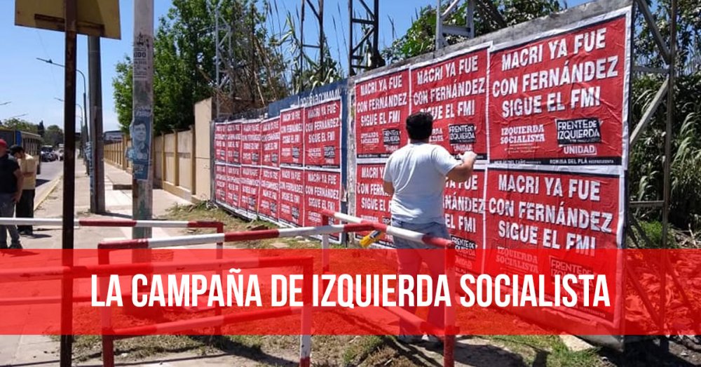 La campaña de Izquierda Socialista