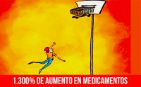 1.300% de aumento en medicamentos