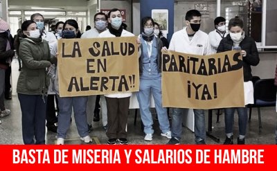 Basta de miseria y salarios de hambre